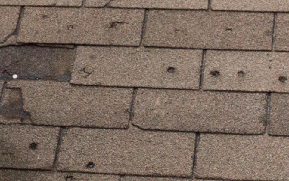 Gray brick flooring